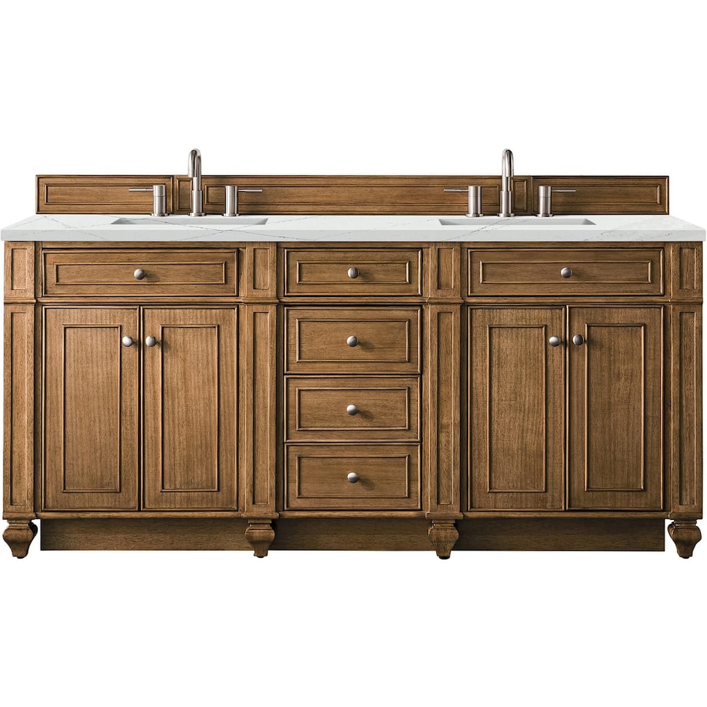James Martin Vanities 157-V72-FENC Bristol 72" Free Standing Double