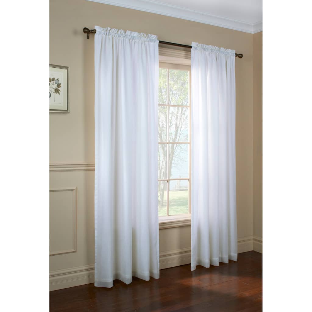 ThermaVoile Rhapsody Lined Rod Pocket Curtain Panel