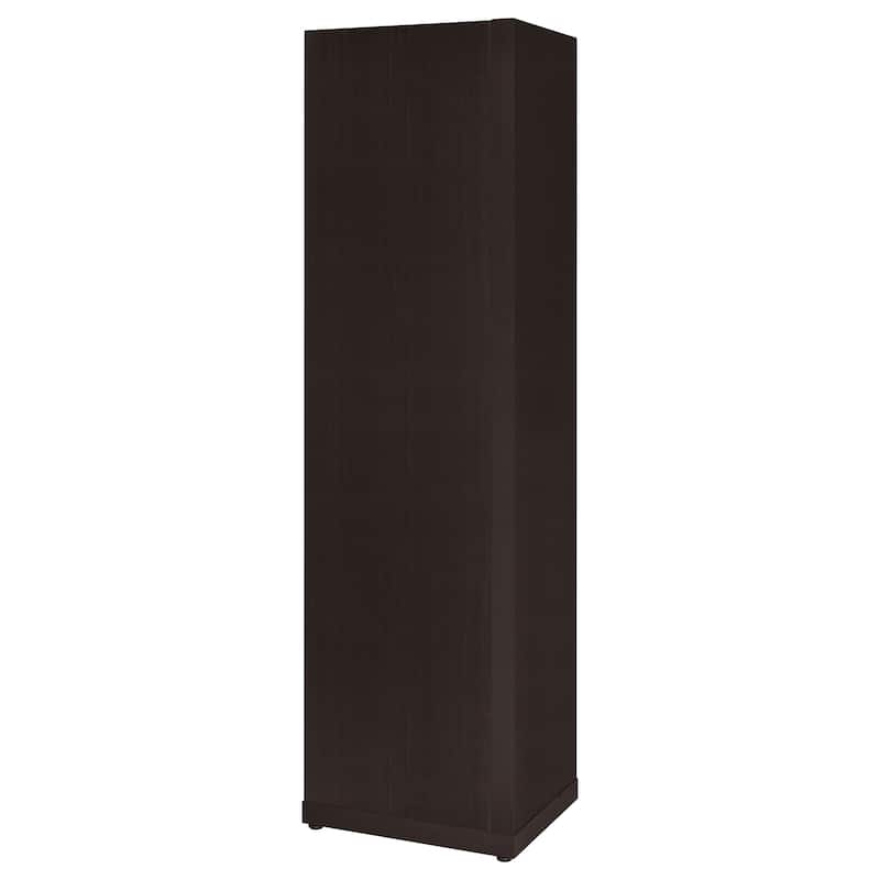 Alder 71-inch 5-shelf Corner Bookcase Cappuccino - 19.75" x 15.75" x 71.00"
