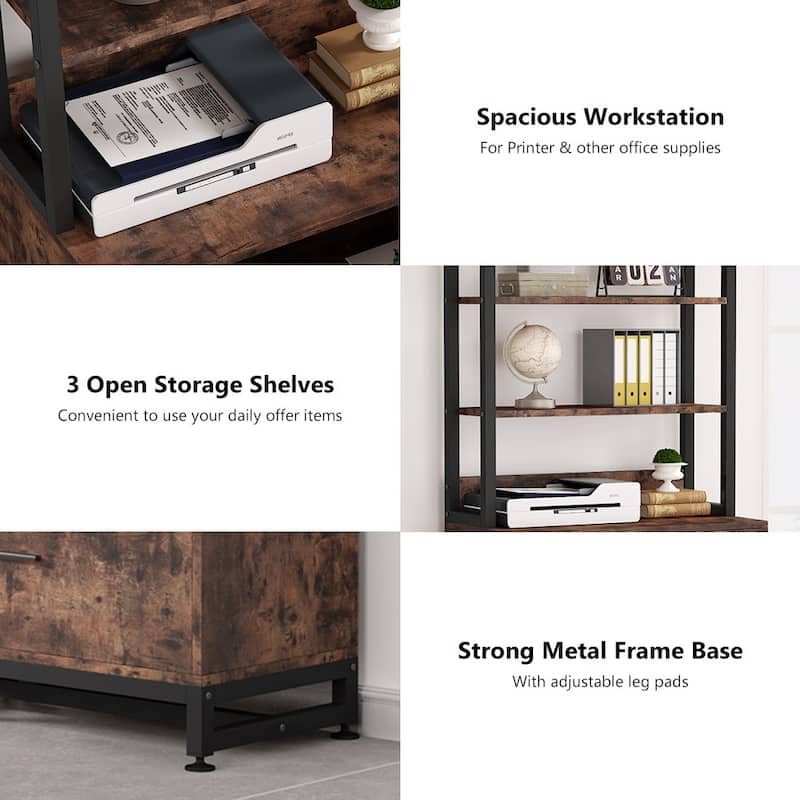 Bookcases with Drawers, Multi-Functional Shelf Units for Collection