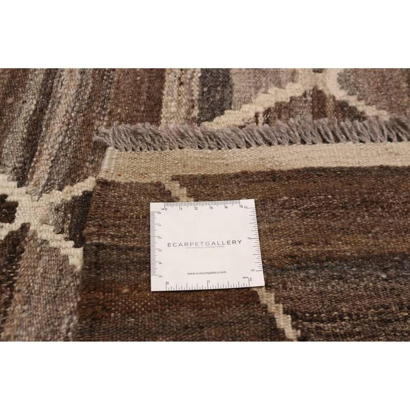 Sivas Brown Kilim 6'1" x 8'0" - 6'1 x 8'0