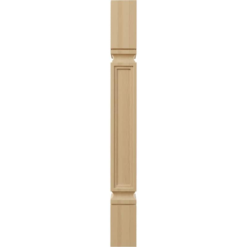3 3/4"W x 3 3/4"D x 35 1/2"H Kent Raised Panel Cabinet Column