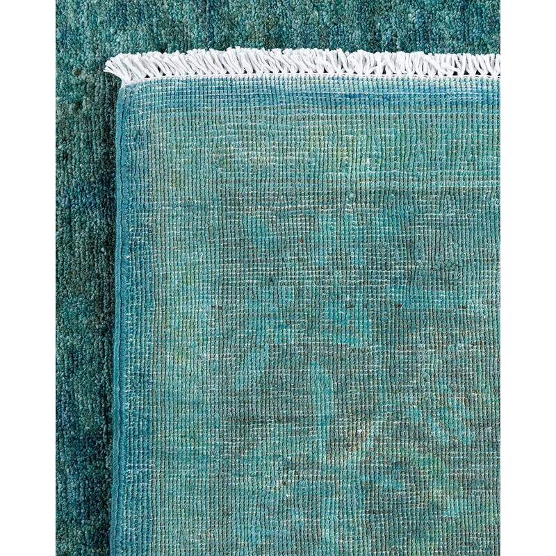 Vibrance One-of-a-Kind Hand-Knotted Area Rug - Blue, 5' 9" x 8' 3" - 5' 9" x 8' 3"