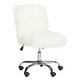 preview thumbnail 4 of 16, SAFAVIEH Whitney Adjustable Metal Home Accent, White and Chrome - 26.4" x 26" x 31.1"