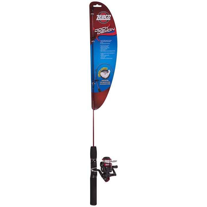 Zebco Dock Demon Spinning Combo W/6#