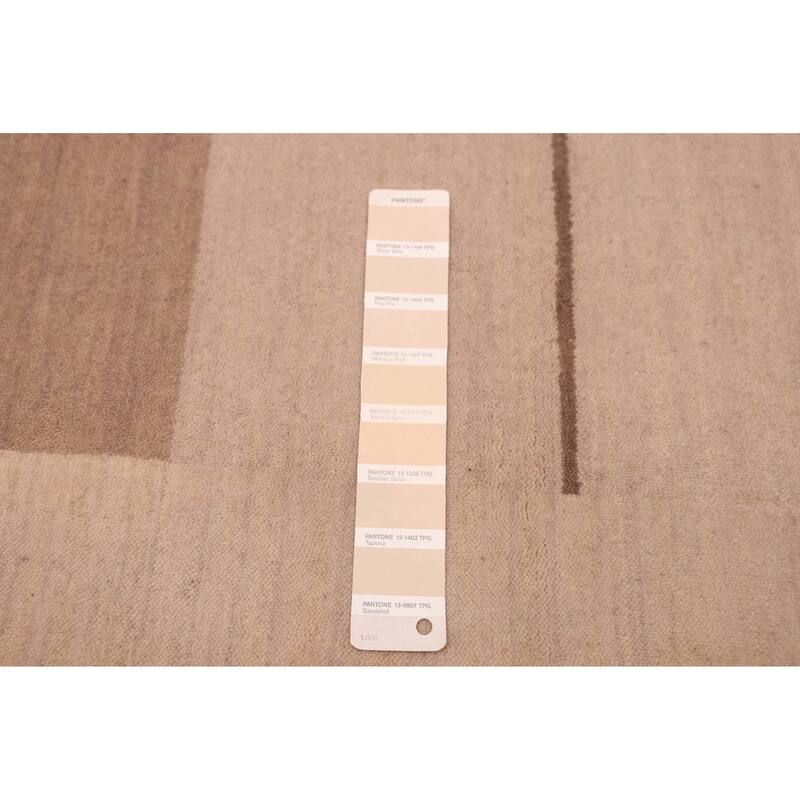 ECARPETGALLERY Hand Loomed Kashkuli Gabbeh Beige Wool Rug - 5'8 x 8'0