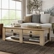 preview thumbnail 12 of 16, Jorge Modern 4-Drawers Coffee Table with 6 Solid Wood Legs by HULALA HOME