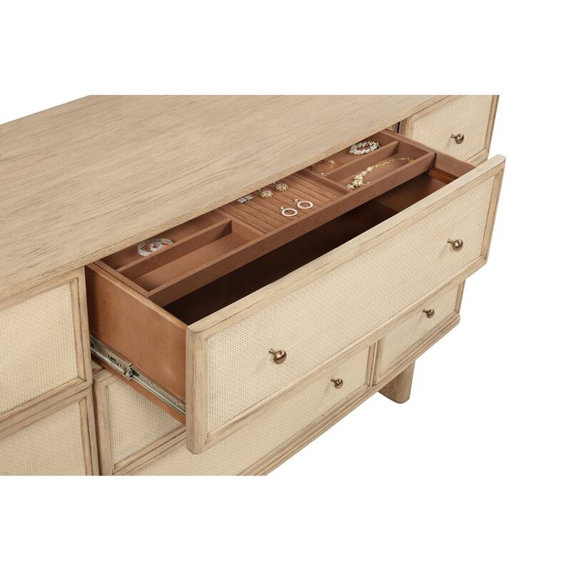 Kailani Bedroom Set Beige Oak