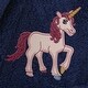 preview thumbnail 9 of 17, Sweet Kids 100% Polyester SUPER PLUSH Double Brushed Hooded Bathrobe - UNICORN