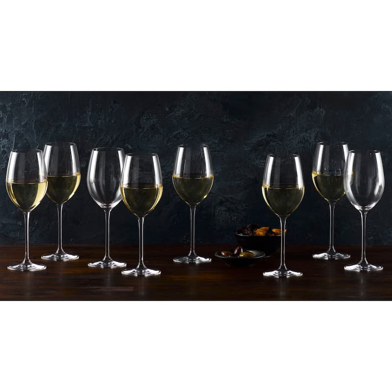 Marquis by Waterford Moments White Wine 12.8 Oz Set/8