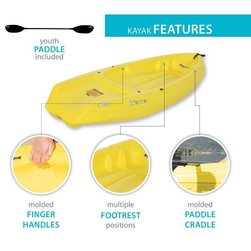 Lifetime Wave Sit-on-Top Youth Kayak