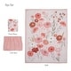 preview thumbnail 7 of 9, Bedtime Originals Flower Power 3-Piece Floral Baby Nursery Crib Bedding Set