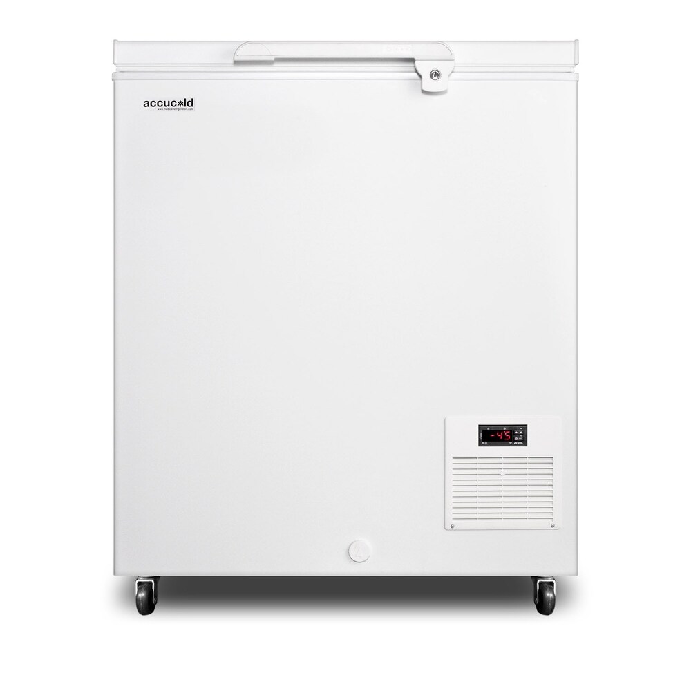 Summit  EL11LT  Accucold 30" Wide 4.8 Cu. Ft. Capacity Chest Freezer - White (White)