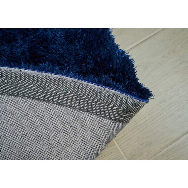 Sunny Collection Hand-woven Modern Grid Solid Color Area Rugs