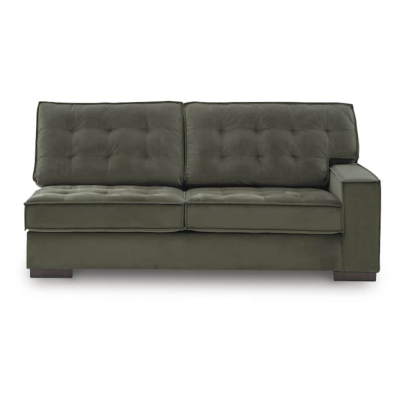 Signature Design by Ashley Chalcombe Green 2-Piece Sectional with Chaise - 128" W x 70" D x 38" H