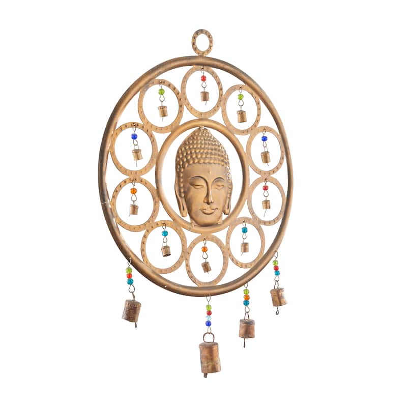 Iron Eclectic Windchime 25 x 14 x 1