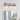 KAWOTI 3 Light Bathroom Vanity Light with Clear Glass Shade