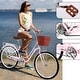 preview thumbnail 2 of 4, 26-Inch Womens Comfort Bikes Beach Cruiser Bike
