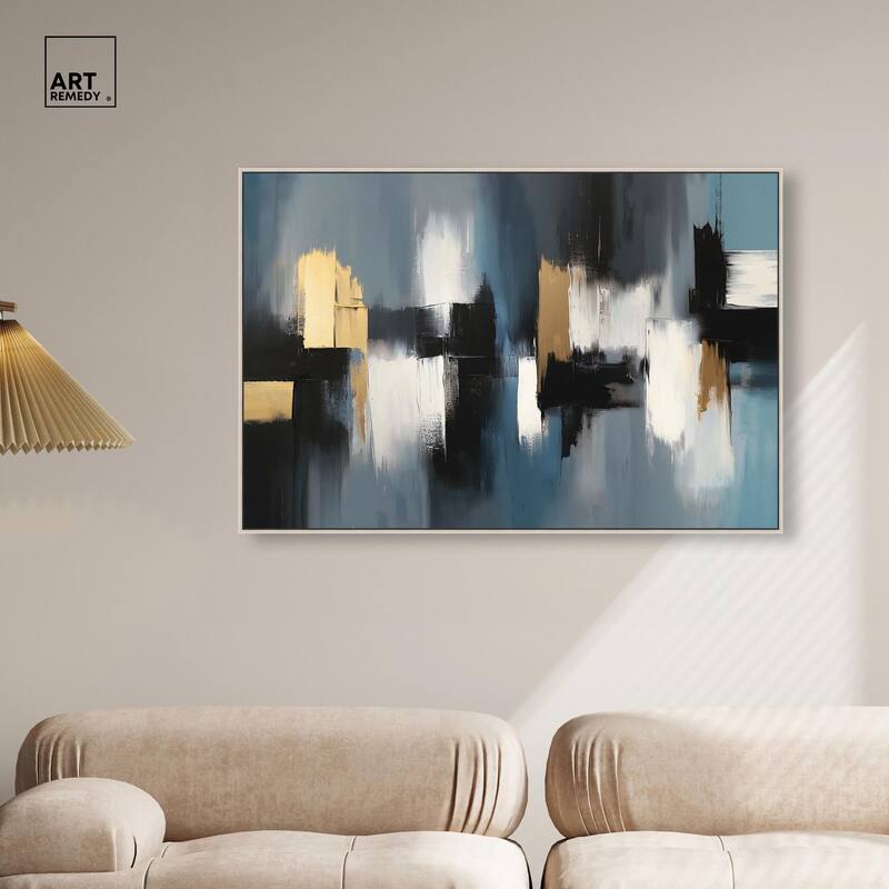Within Blues Canvas by Art Remedy