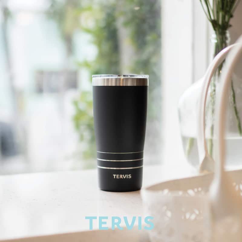 Tervis Traveler Explorer Collection Trail Map Triple Walled Insulated Travel Tumbler, Stainless Steel