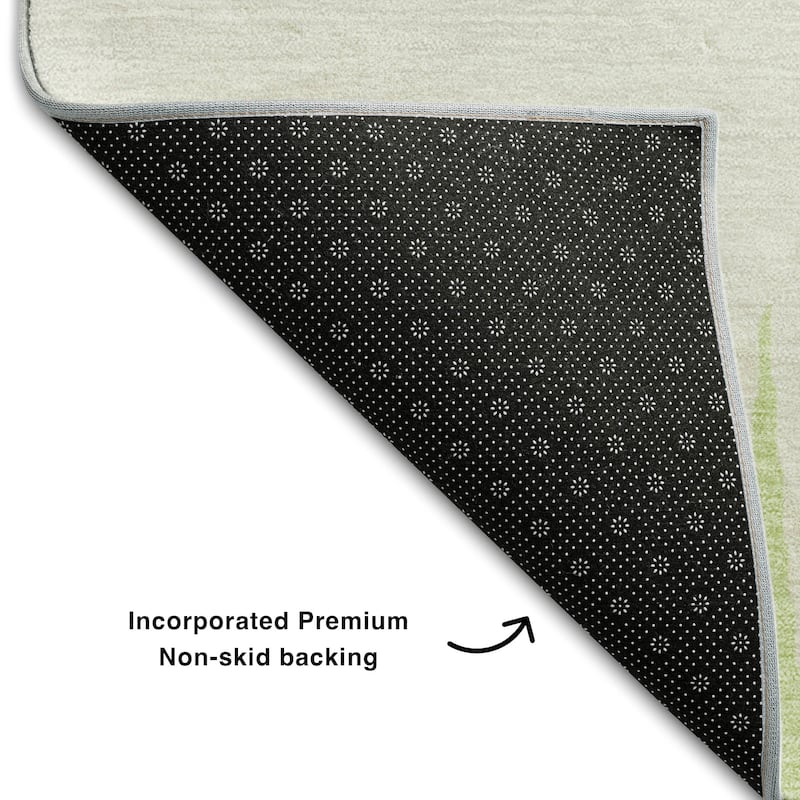 Premium Washable Super Soft Modern Spikes Mayfield Rug