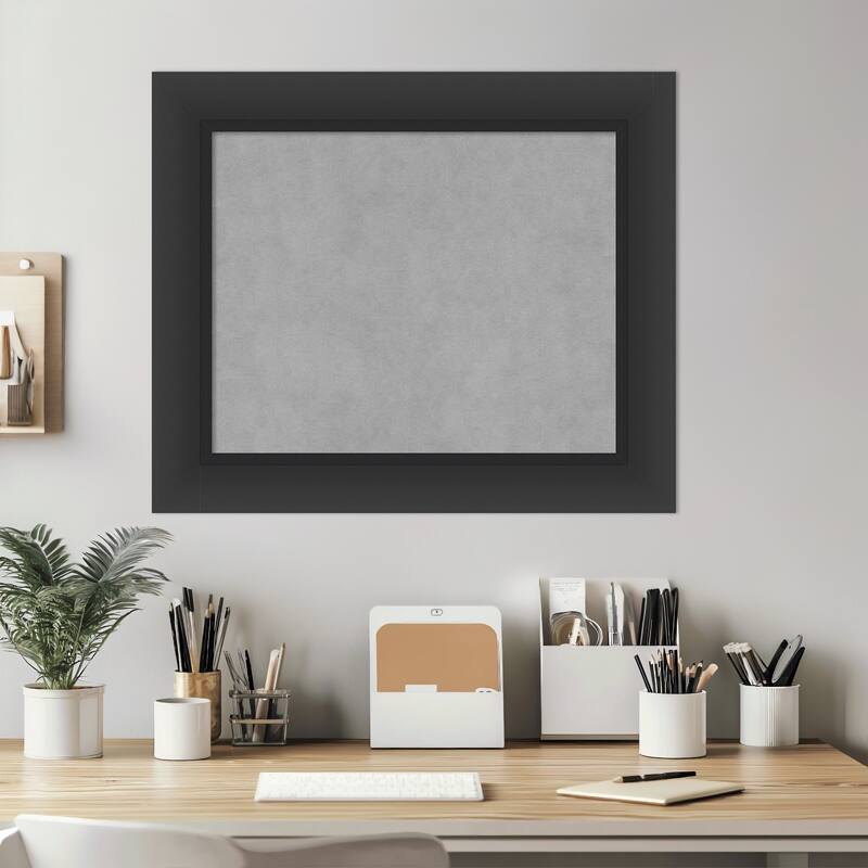 Amanti Art Sloped Black Framed