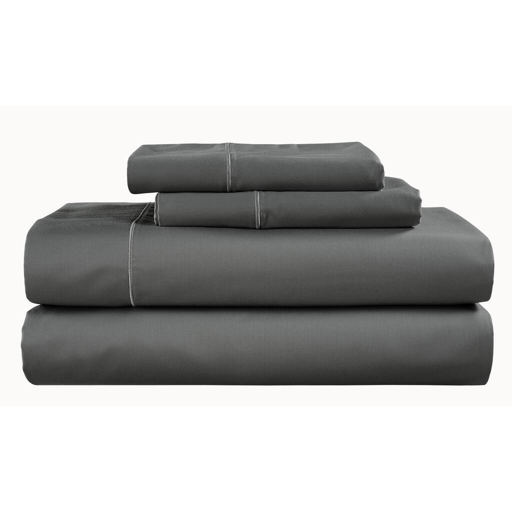 Luxury 100% Rayon Bamboo Cooling Sheet set, set of Breathable Bed Sheets, Deep Pocket Sheet & Pillowcase