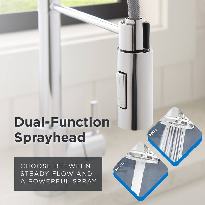 Gerber D451388 The Foodie 1.75 GPM Single Hole Pre-Rinse Pull Down