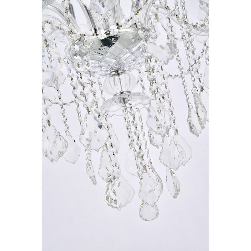 Verona 15-Light 33 in. Chandelier (Available in Chrome and Gold)