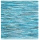 preview thumbnail 57 of 158, SAFAVIEH Handmade Rag Rug Vistiana Flatweave Cotton Rug 6' Square - Blue/Multi - Square