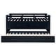 preview thumbnail 8 of 14, Carlsbad Wood Twin Captains Bed With Trundle Navy Blue