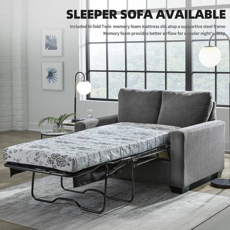Signature Design by Ashley Rannis Sofa Sleeper - 54"W x 40"D x 39"H