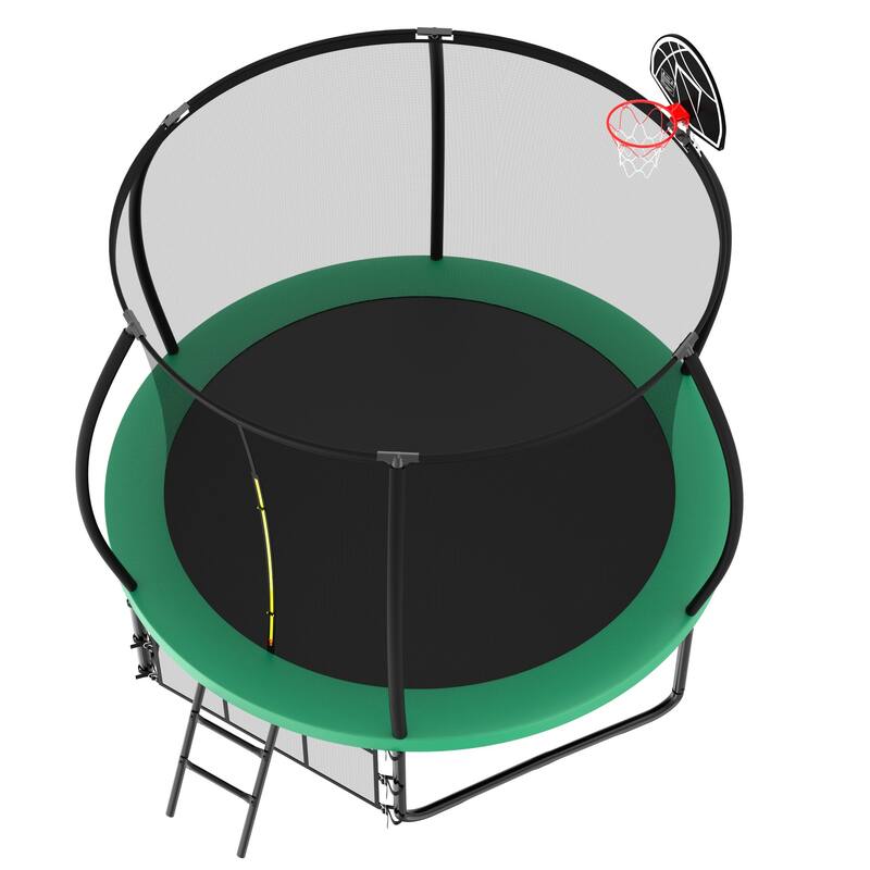 Spacious Design Trampoline Solid Base Structure, Safety Pad For Kid