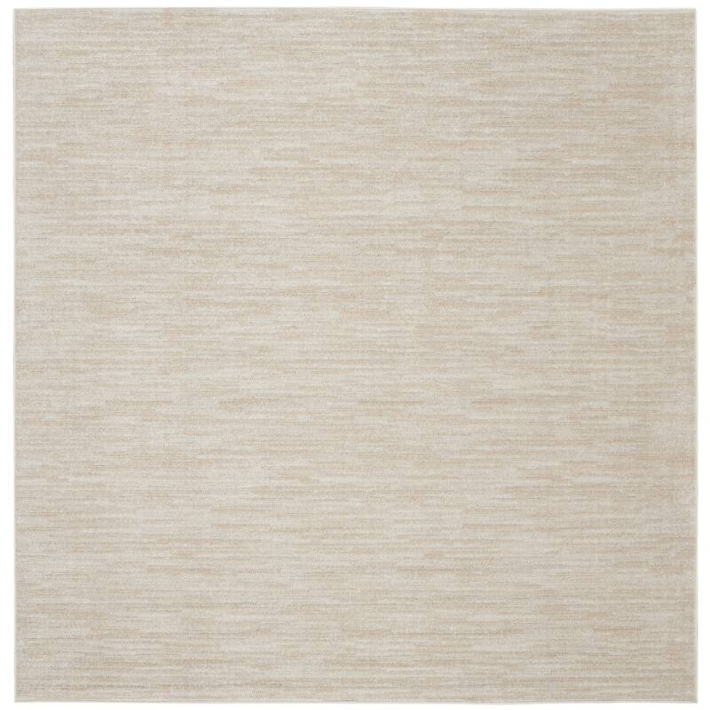 HomeRoots Contemporary Square Outdoor Rug - 9' Square
