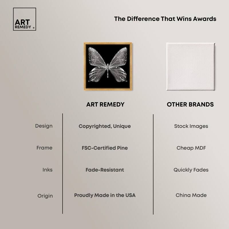 Stardust Wings II Canvas by Art Remedy