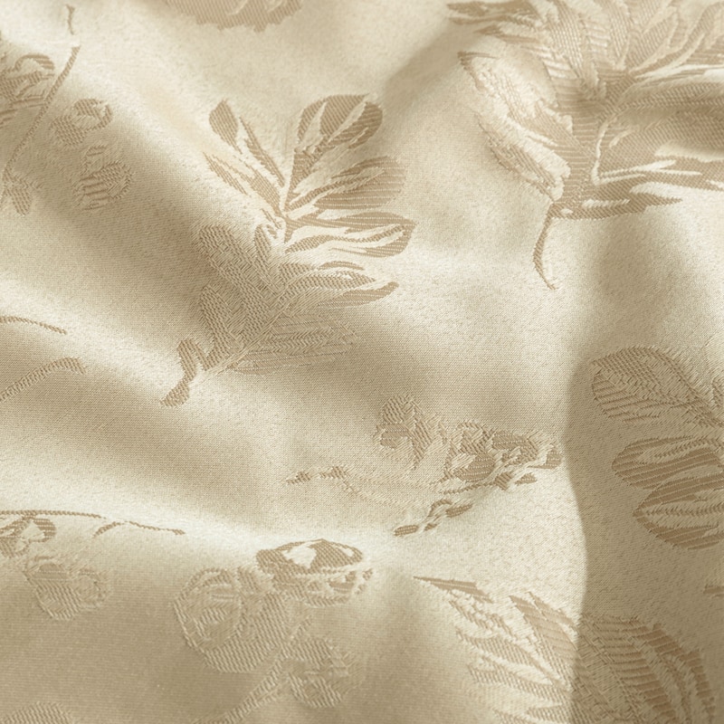Elegant Woven Leaves Jacquard Damask Tablecloth