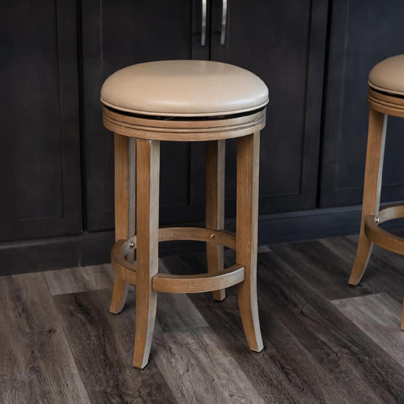 Maven Lane Eva Swivel Kitchen Stool