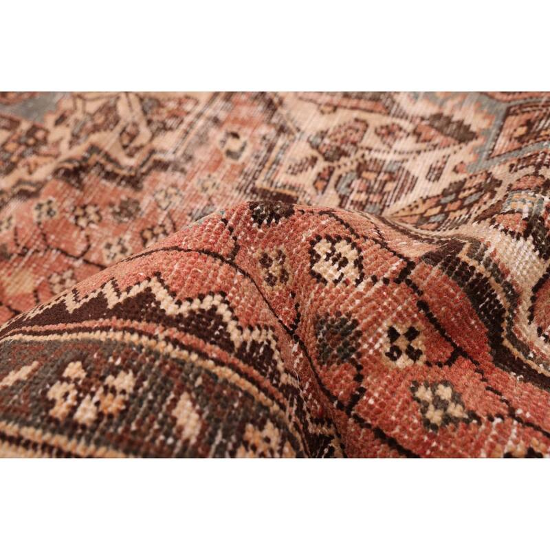 ECARPETGALLERY Hand-knotted Antalya Vintage Copper Wool Rug - 5'6 x 9'8