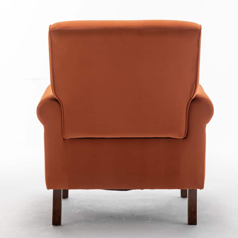 Traditional Rolled Arm Living Room Armchair
