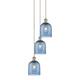 Option Brushed Satin Nickel / Princess Blue
