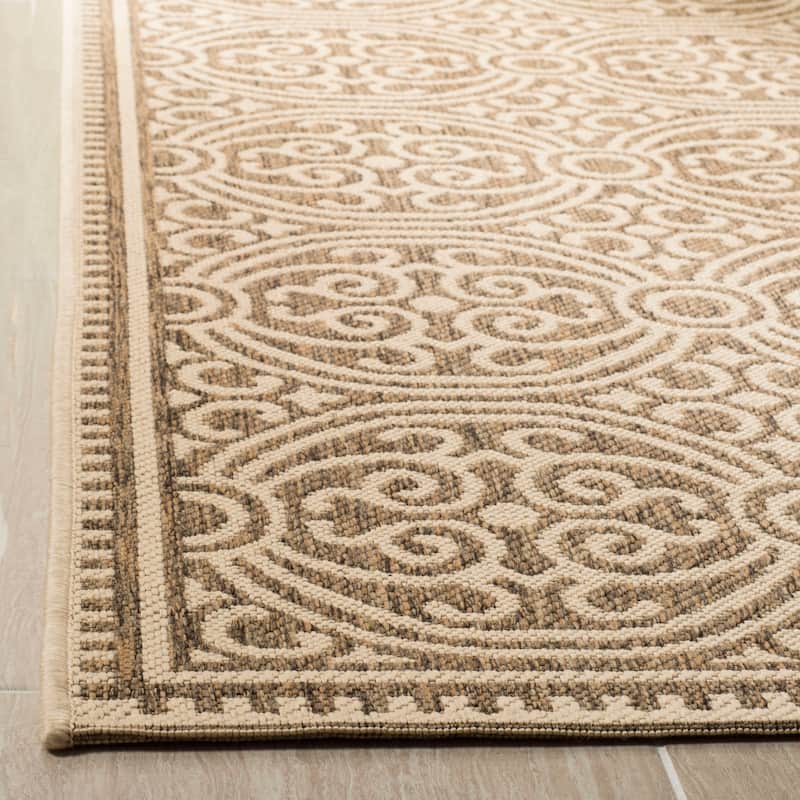 SAFAVIEH Linden Myriame Indoor/ Outdoor Waterproof Patio Backyard Rug