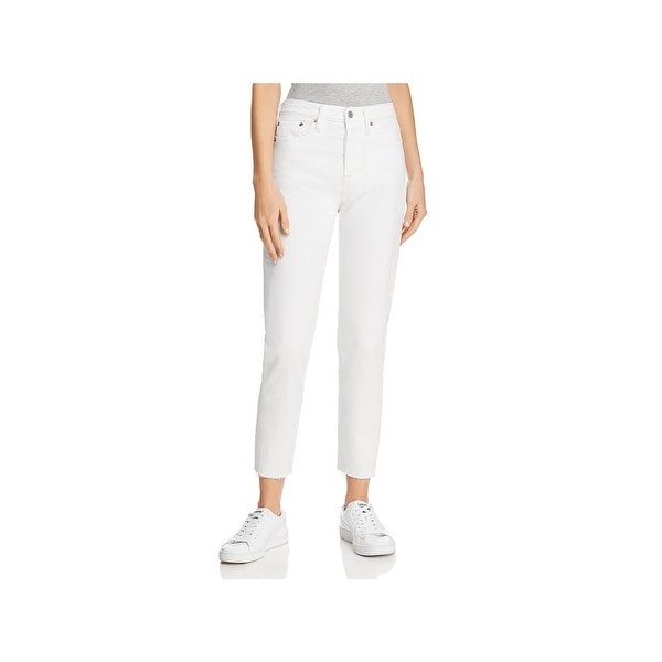 levi's wedgie high rise tapered leg