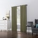 preview thumbnail 93 of 91, Sun Zero Cyrus Thermal Total Blackout Back Tab Curtain Panel, Single Panel