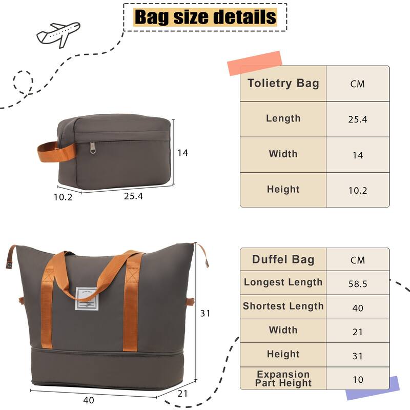 Softside Luggage Set with Expandable Suitcases, Duffel Bag, and TSA Lock, 4 Multi-Directional Spinner Wheels (20/24/28in)