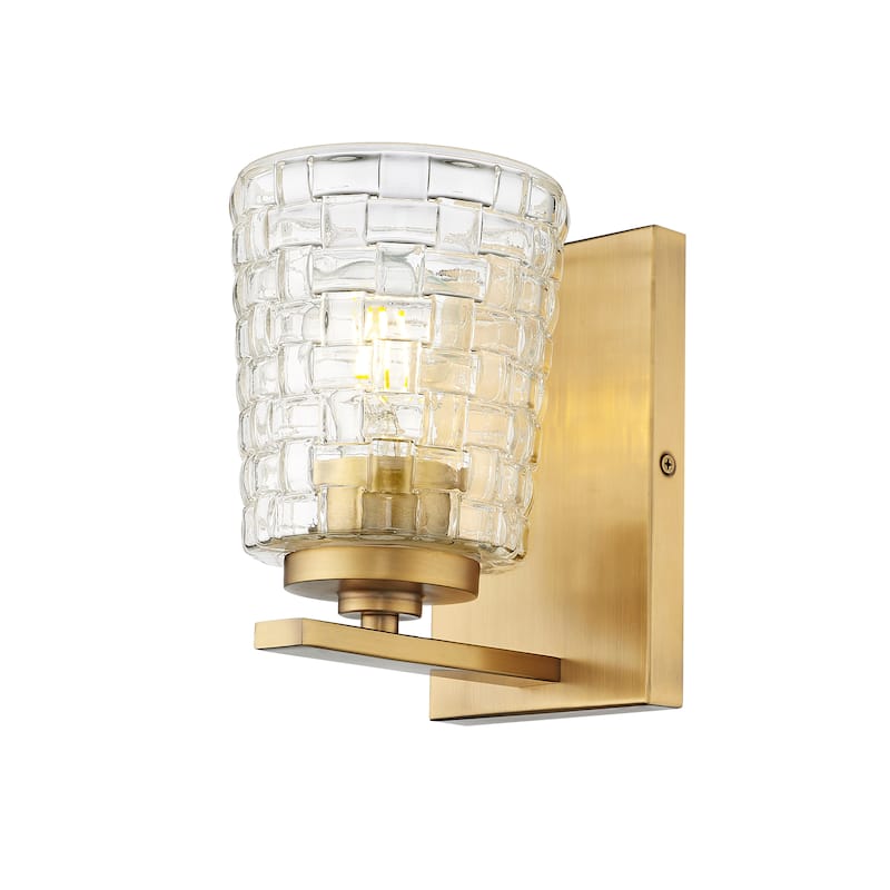 Saben 1-Light Wall Sconce Vintage Brass - Vintage Brass