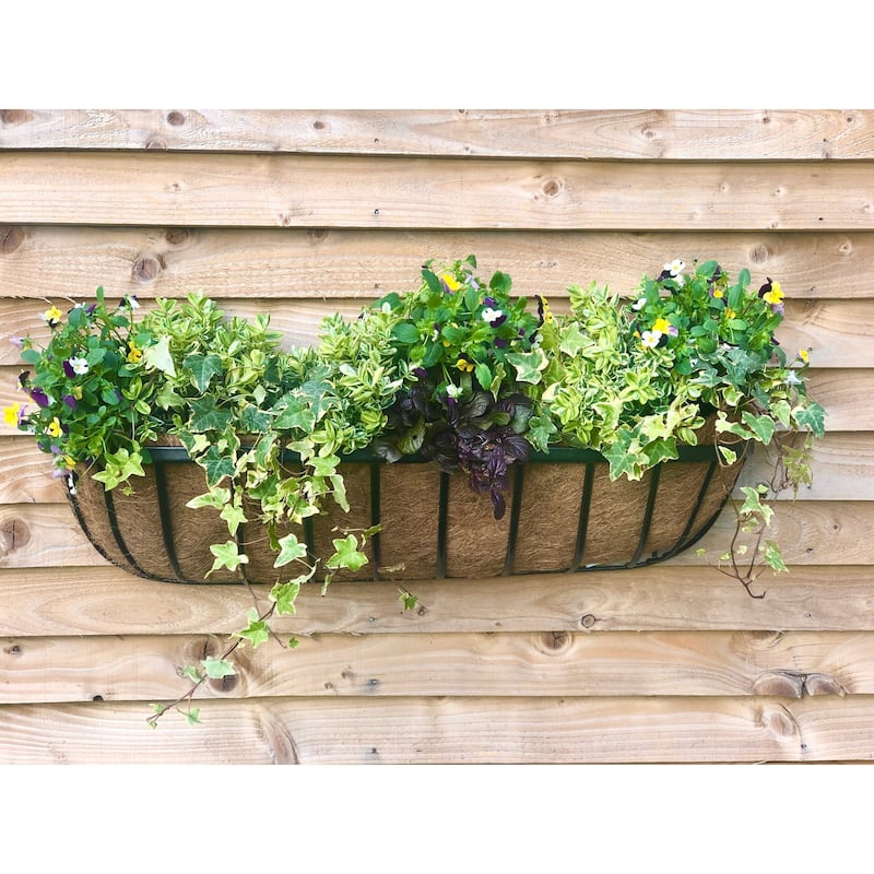 Cambridge Premium Wall Troughs with Coco Liner - 24"L, 30"L or 36"L