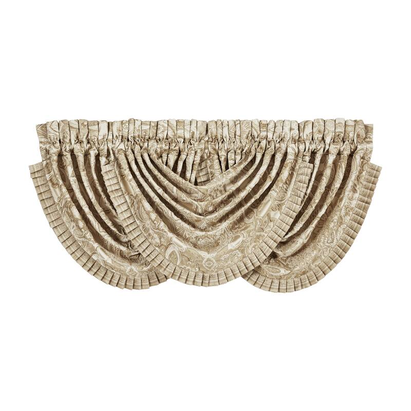 J. Queen New York Sandstone Window Waterfall Valance