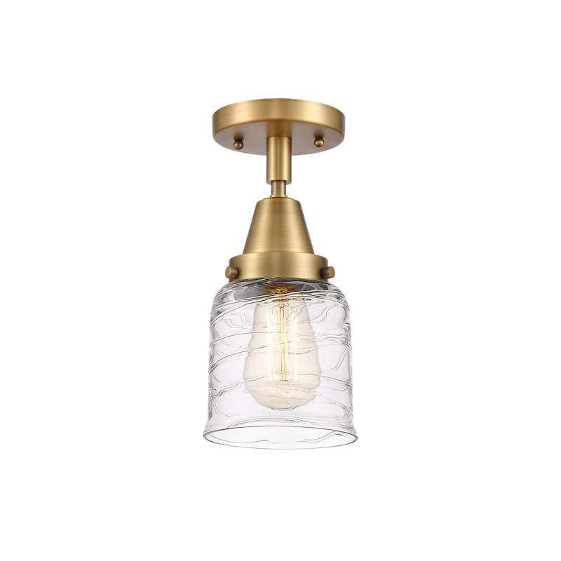 Innovations Lighting Caden Bell - 1 Light 5" Flush Mount
