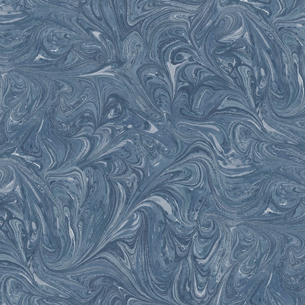 Seabrook Designs Boho Rhapsody Sierra Marble Unpasted Wallpaper