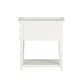 preview thumbnail 6 of 6, Collette White 2-Drawer Tray Top Nightstand by Greyson Living